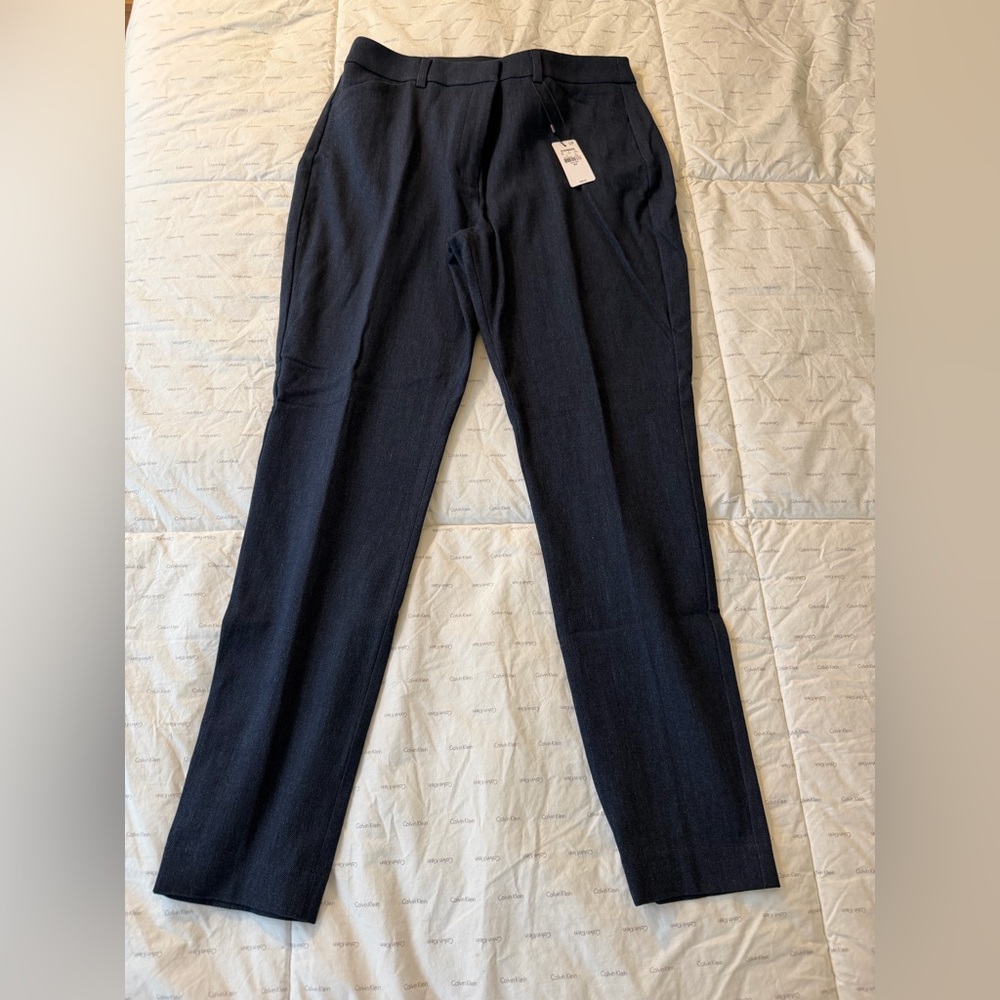 Express Editor Skinny High Rise Denim colored Women’s Dress Pants size 10 NWT
